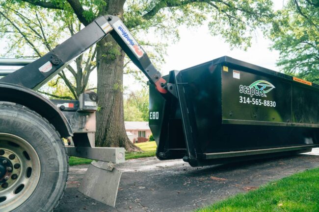 HMD08776 Dumpster For Yard Waste St.Louis MO