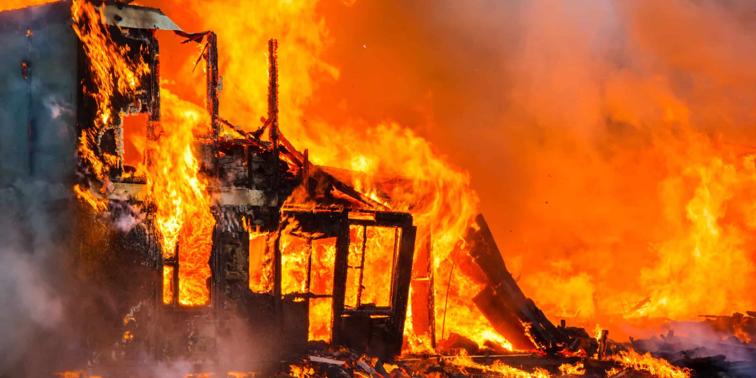 Burning house Ways To Prevent House Fires St.Louis Mo
